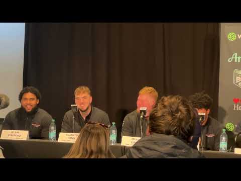 2024 Fenway Bowl Press Conference (UConn) 12-27