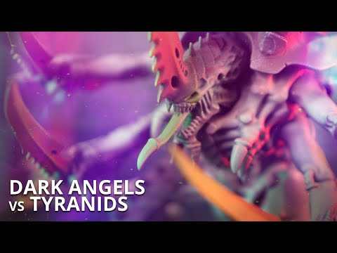 Tyranids vs Dark Angels - Warhammer 40k Battle Report