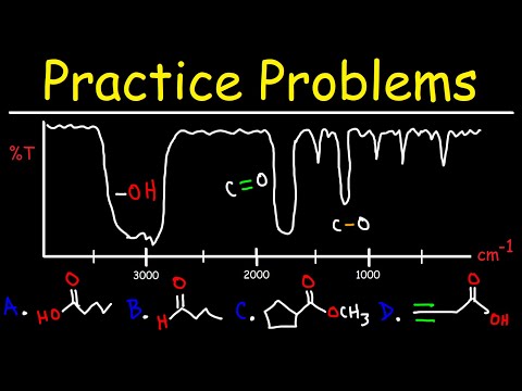 IR Spectroscopy - Practice Problems