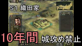 信長の野望 革新PK 尾張統一 織田家 上級 10年間城攻め禁止