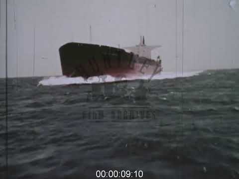Qatar Oil Tanker and Well, 1970s - Archive Film 1090476