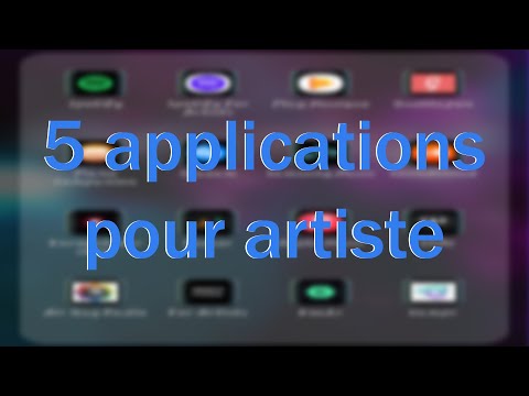 5 applications pour artiste