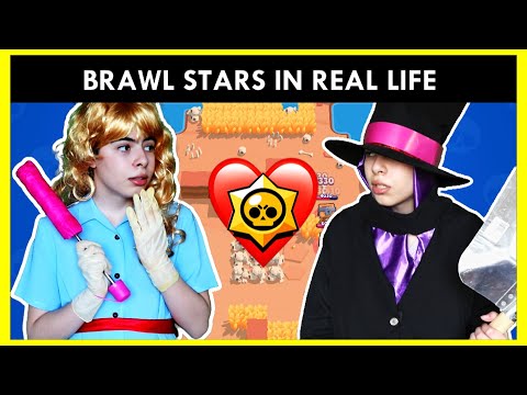 BRAWL STARS ÎN VIAȚA REALĂ