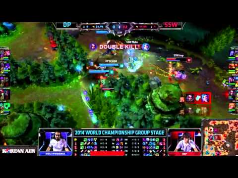Imp Pentakill During Words | SSW vs DP | LoL World Championships 2014