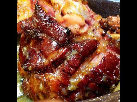 Pineapple Honey Glazed Ham