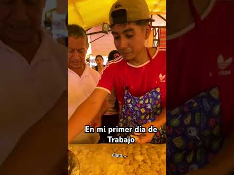 Mi primer dia de trabajo, Haciendo Empanadas en #samaniego #nariño #humor
