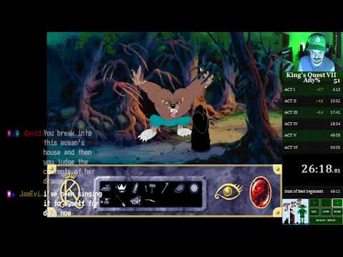 King's Quest VII All Chapters Speedrun (49:53) [FORMER WORLD RECORD]