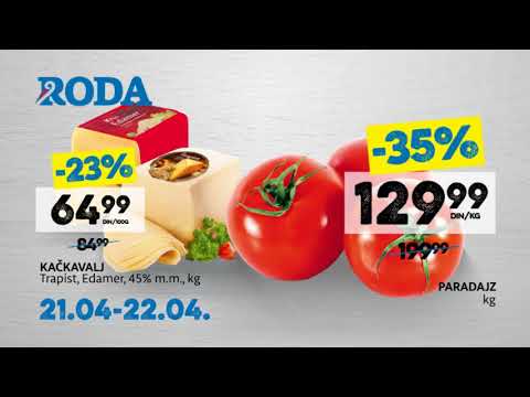 Roda pijaca 21.04 - 22.04.2018.