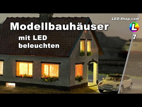 Komplett fertig verkabelte LED-Module für den Modellbau.