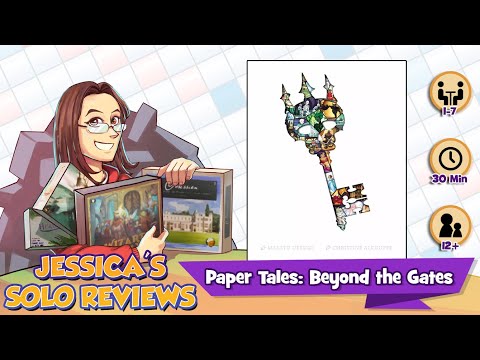 Jesica's Paper Tales: Beyond the Gates Solo Review
