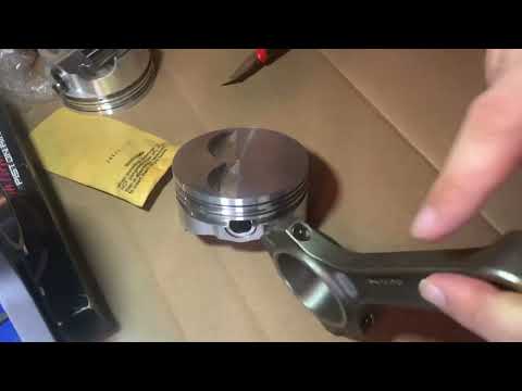 Fool proof installing pistons on rods of a Small Block Chevy