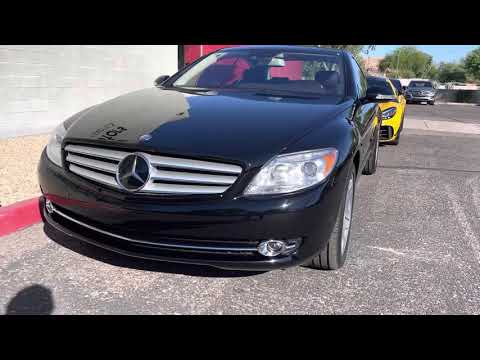 2007 Mercedes Benz CL600 1-Owner 7k Original Miles front walk around video