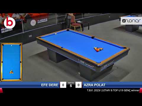 EFE DERE & AZRA POLAT Bilardo Maçı - 