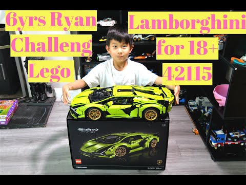 LEGO TECHNIC 42115 Lamborghini Sián FKP 37 Build by Ryan ( Part 4: Driving System -The Hardest Part)