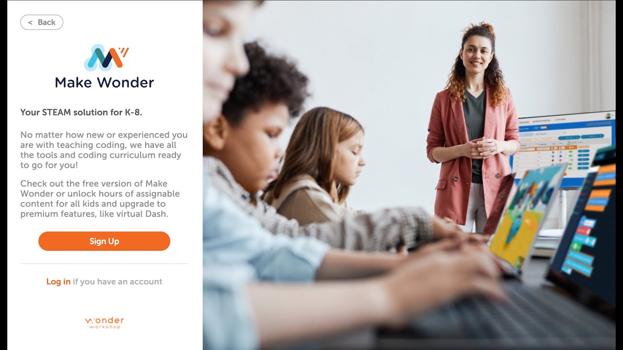 Make Wonder Overview Wonder Workshop