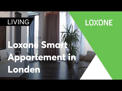 Loxone smart appartment Londen