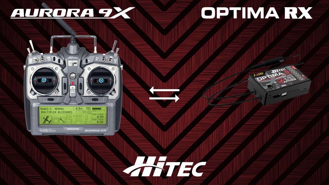 OPTIMA 9 2.4GHz prijímač AFHSS 9 kanálov dual anténa