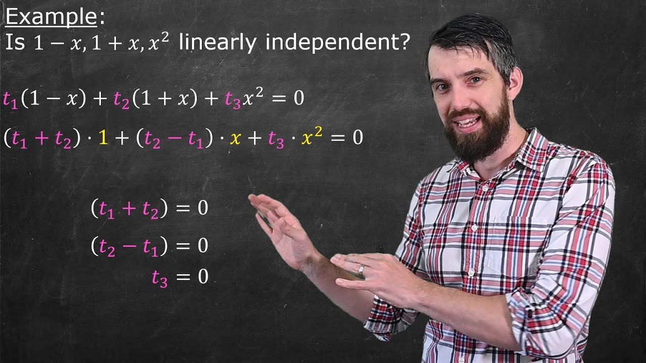 The Vector Space of Polynomials: Span, Linear Independence, and Basis