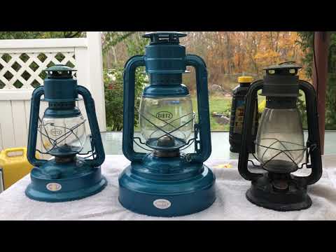 Dietz Jupiter 2500 lantern vs Dietz little wizard no.1