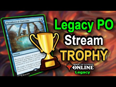 NEW Mono-U Combo Deck! Paradoxical Outcome CRUSHING Legacy Magic: The Gathering | MTG LOTR Combo