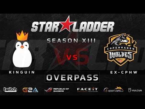Team Kinguin vs ex-Copenhagen Wolves - Map 1 - Overpass (Starladder XIII)
