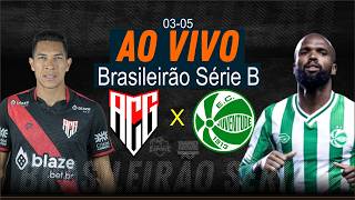Atlético/GO x Juventude - AO VIVO - Brasileirão Série B  - 03/05/2026