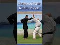 Self defence with basic karate techniques