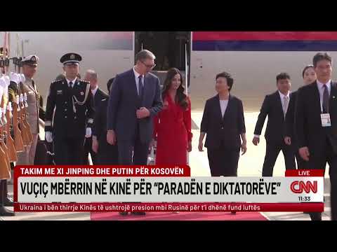 Takim me Xi Jinping dhe Putin për Kosovën, Vuçiç mbërrin në kinë për “paradën e diktatorëve”