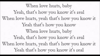 When Love Hurts - JoJo (Lyrics)