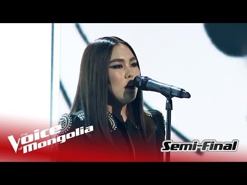 Enguun - "Creep" | Semi-Final | The Voice of Mongolia 2018