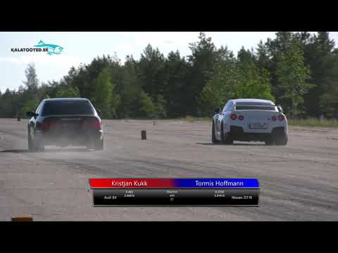Kristjan Kukk - Audi S4 vs Tormis Hoffmann - Nissan GT-R. Drag race @ RaceWars2019