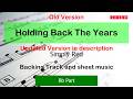 OLD VERSION Holding Back The Years Simply Red Tenor Sax Sax Clarinet Backing Track And Sheet Music