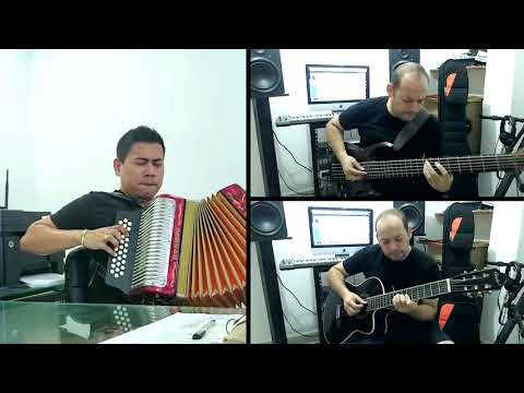 ACORDEON Y BAJO VALLENATO CLASICO - DE RODILLAS (BINOMIO DE ORO)