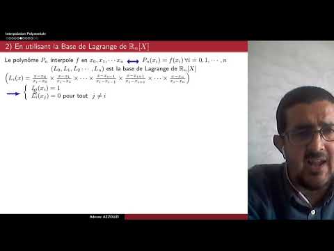 Analyse numérique: Interpolation Polynomiale: Filière SMI SMA Semestre 4