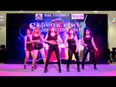 140118 Winzonier cover 4Minute - Muzik @Siam U Cover Dance 2014 (Audition)