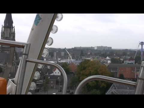 reuzenrad "Happiness (lambering Kroon) onride kermis oktoberfeest Sittard 2013