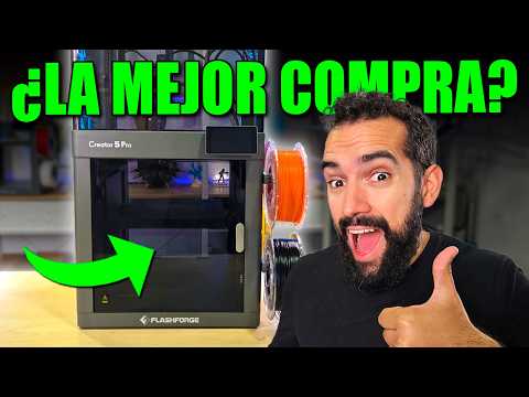 La VERDAD de la Flashforge Creator 5 PRO ¿Está a la Altura?