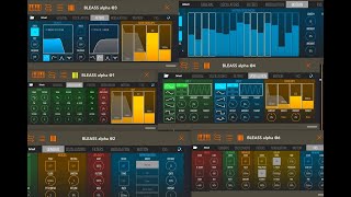 Video thumbnail for BLEASS Alpha - Versatile Polyphonic Synth - Pre-Release Demo - iPad Live by The Sound Test Room