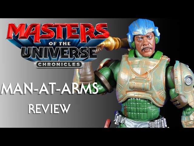 Vídeo relacionado con Masters of the Universe ReAction Action Figure Man-At-Arms (Movie Accurate) 10 cm