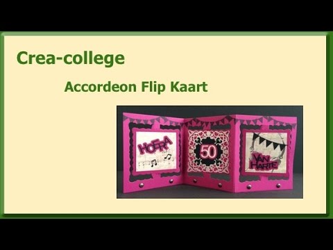 Accordeon Flip Kaart