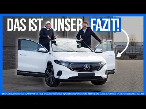 Mercedes-Benz EQA unser Fazit!