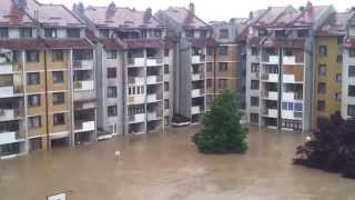 preview picture of video 'The flood in Doboj'