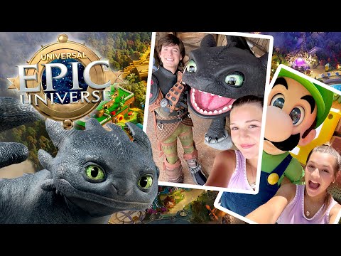 Everything You MUST DO at Epic Universe! 🎢🌎 Your Guide to Universal Orlando's NEW Theme Park!