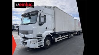 Renault PREMIUM 460.18 RETARDER box truck for sale + trailer - Image 4 | Autoline GH Renault PREMIUM 460.18 RETARDER box truck + trailer | Image 4 - Autoline