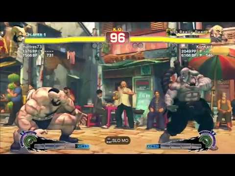 SSF4 AE v.2012 Konkara (Gouken) VS matress73 (Zangief) HD 1080p