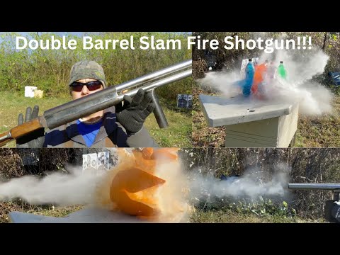 Double Barrel Slam Fire Shotgun!!! WORTH IT!!!
