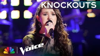 Alison Albrecht Sings Carole King&#39;s &quot;It&#39;s Too Late&quot; with Ease and Grace | The Voice Knockouts | NBC