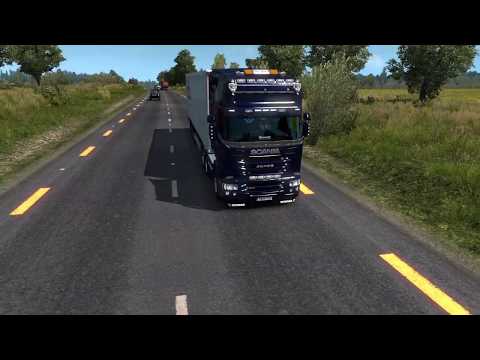 ETS2 ProMods 2.45 UK Trucker Tight Yards in Ireland Cinematic Realistic Gameplay No Commentary