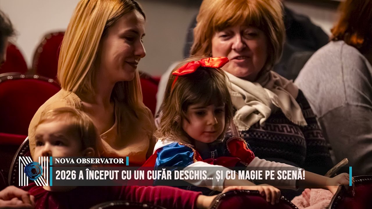 2026 a început cu un cufăr deschis… și cu magie pe scenă!