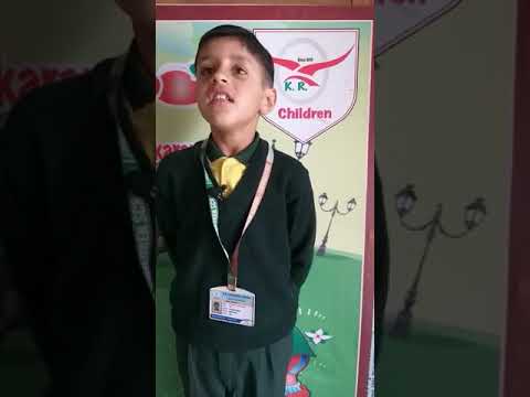 K.R.CHILDREN SCHOOL,LUNKARANSAR(BIKANER) Darshit Khandelwal